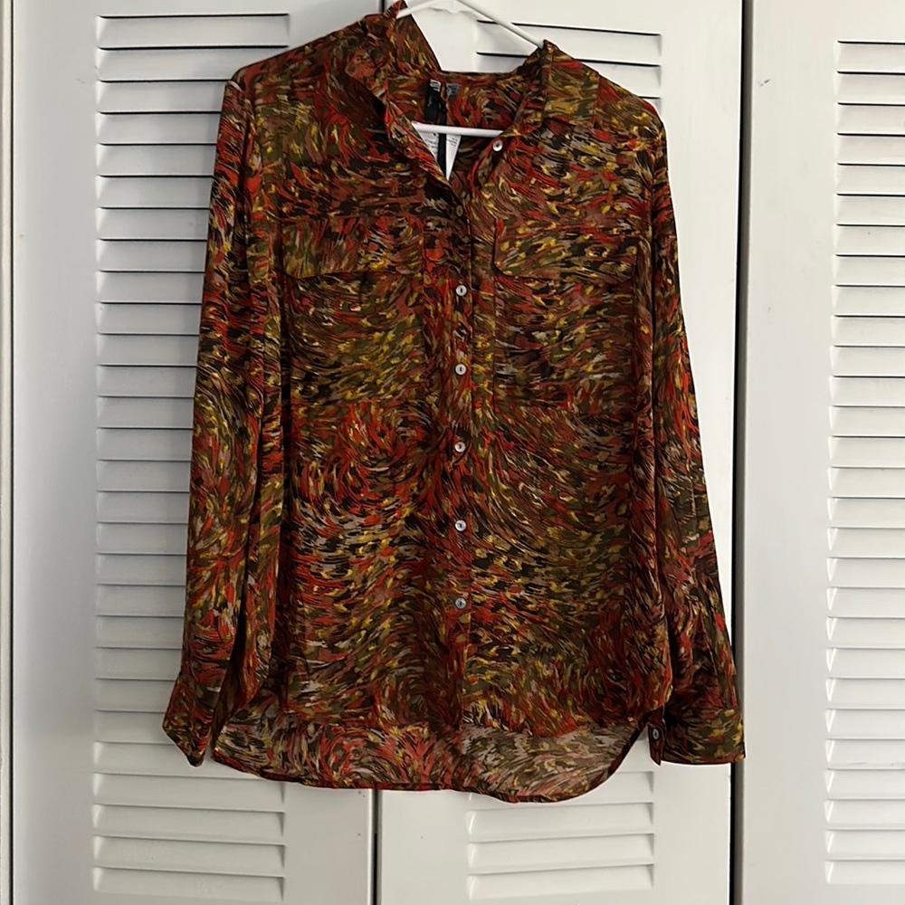 Button down womens shirt